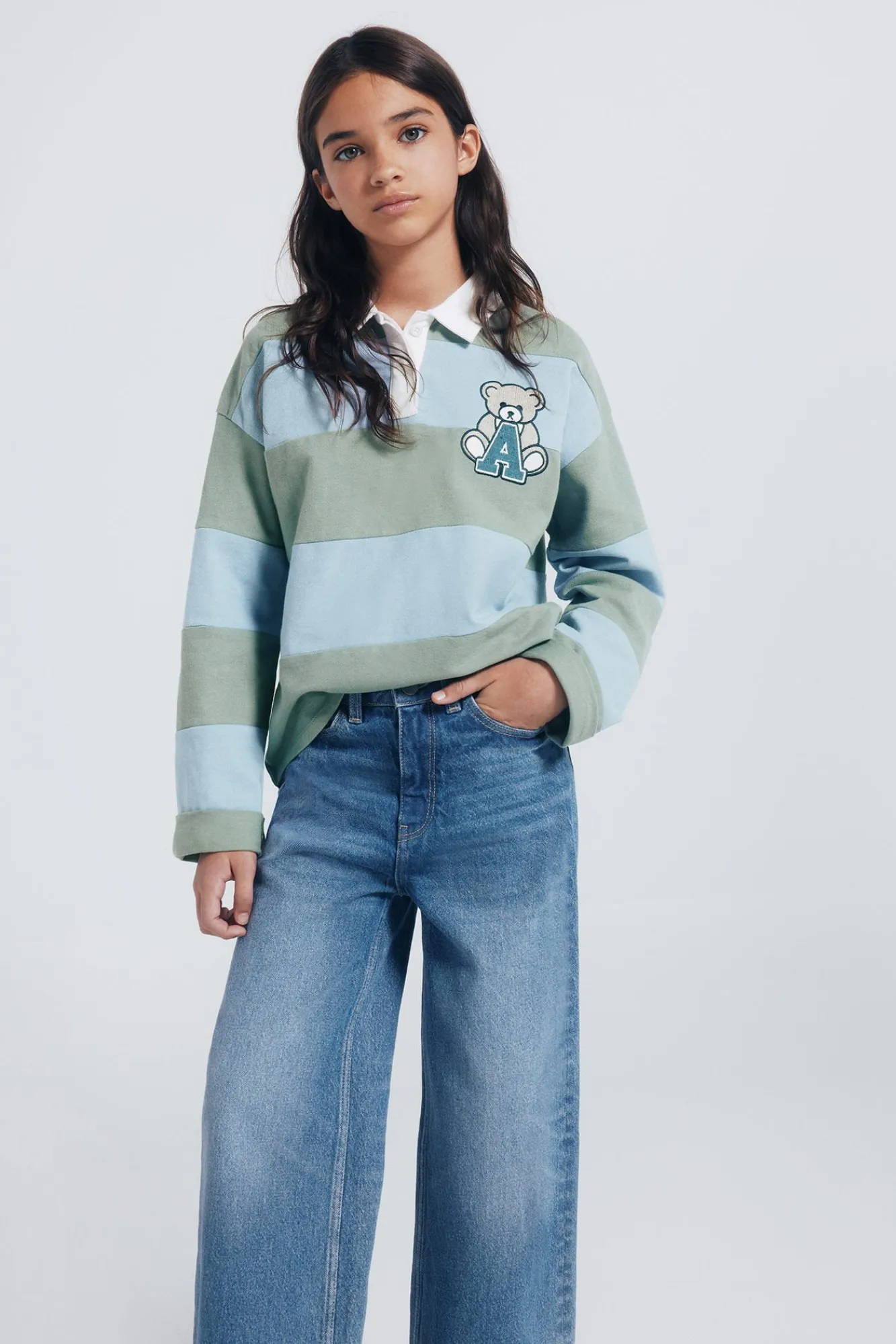 Niños Springfield Kids Pantalones>Jeans denim culotte niña