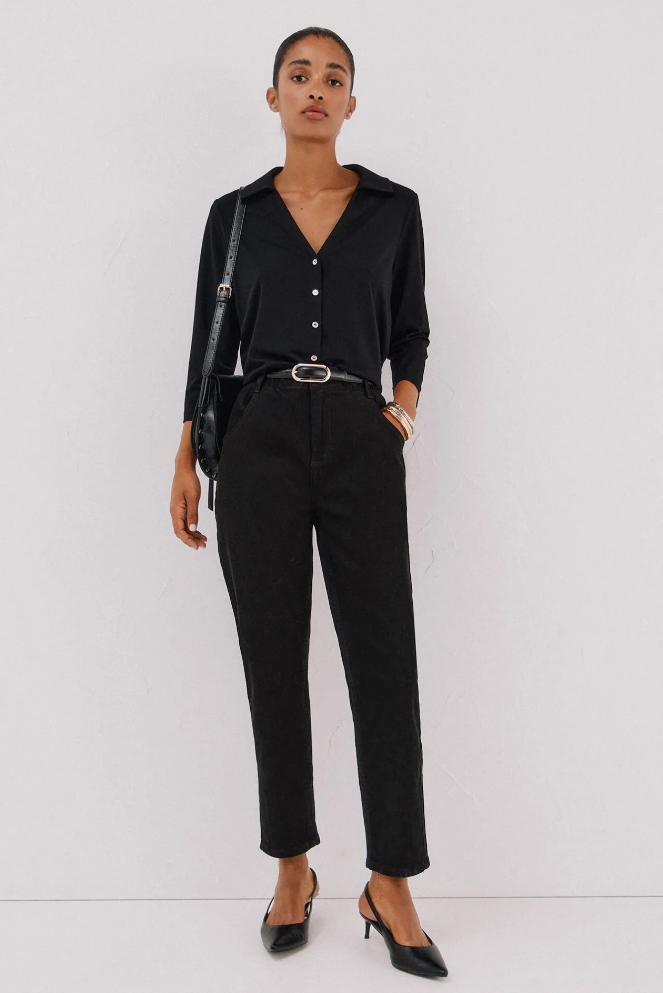 Mujer Cortefiel Vaqueros|Pantalones>Jeans easy fit