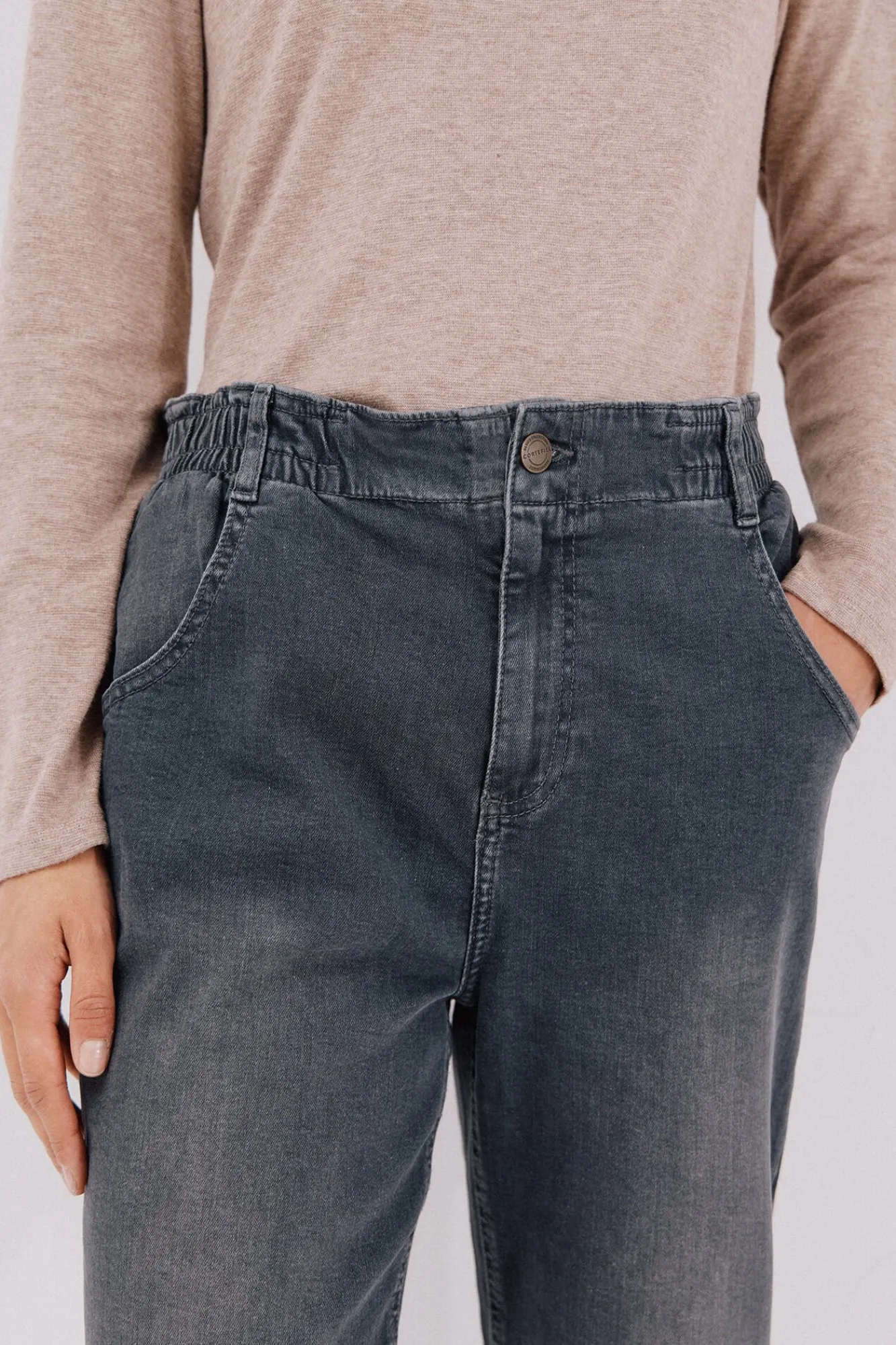 Mujer Cortefiel Vaqueros|Pantalones>Jeans easy fit