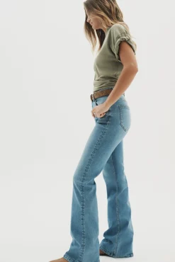 Mujer Springfield Vaqueros>Jeans flare