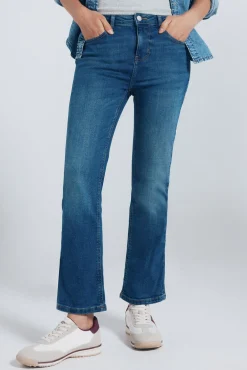 Mujer Springfield Vaqueros>Jeans kick flare