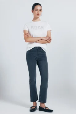 Mujer Springfield Vaqueros>Jeans kick flare