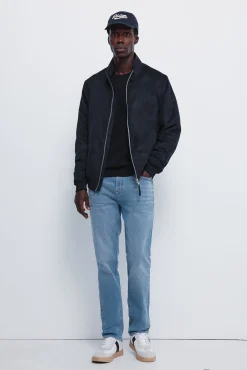 Hombre Springfield Vaqueros>Jeans lavado medio slim fit