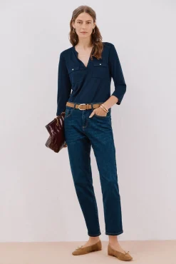 Mujer Cortefiel Vaqueros|Pantalones>Jeans mom