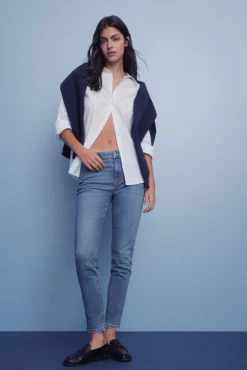 Mujer Springfield Vaqueros>Jeans Push up