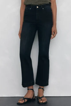 Mujer Pedro del Hierro Vaqueros|Pantalones>Jeans push up flare cropped