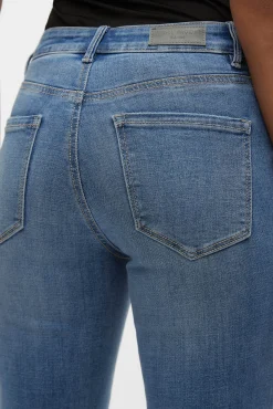 Mujer Vero Moda Vaqueros|Pantalones>Jeans recto tiro alto