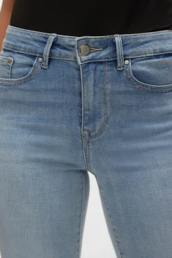 Mujer Vero Moda Vaqueros|Pantalones>Jeans rectos tiro alto