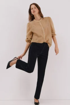 Mujer Cortefiel Pantalones>Jeans Rectos Velvet