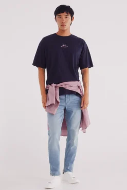 Hombre Springfield Vaqueros>Jeans sobretintado skinny fit