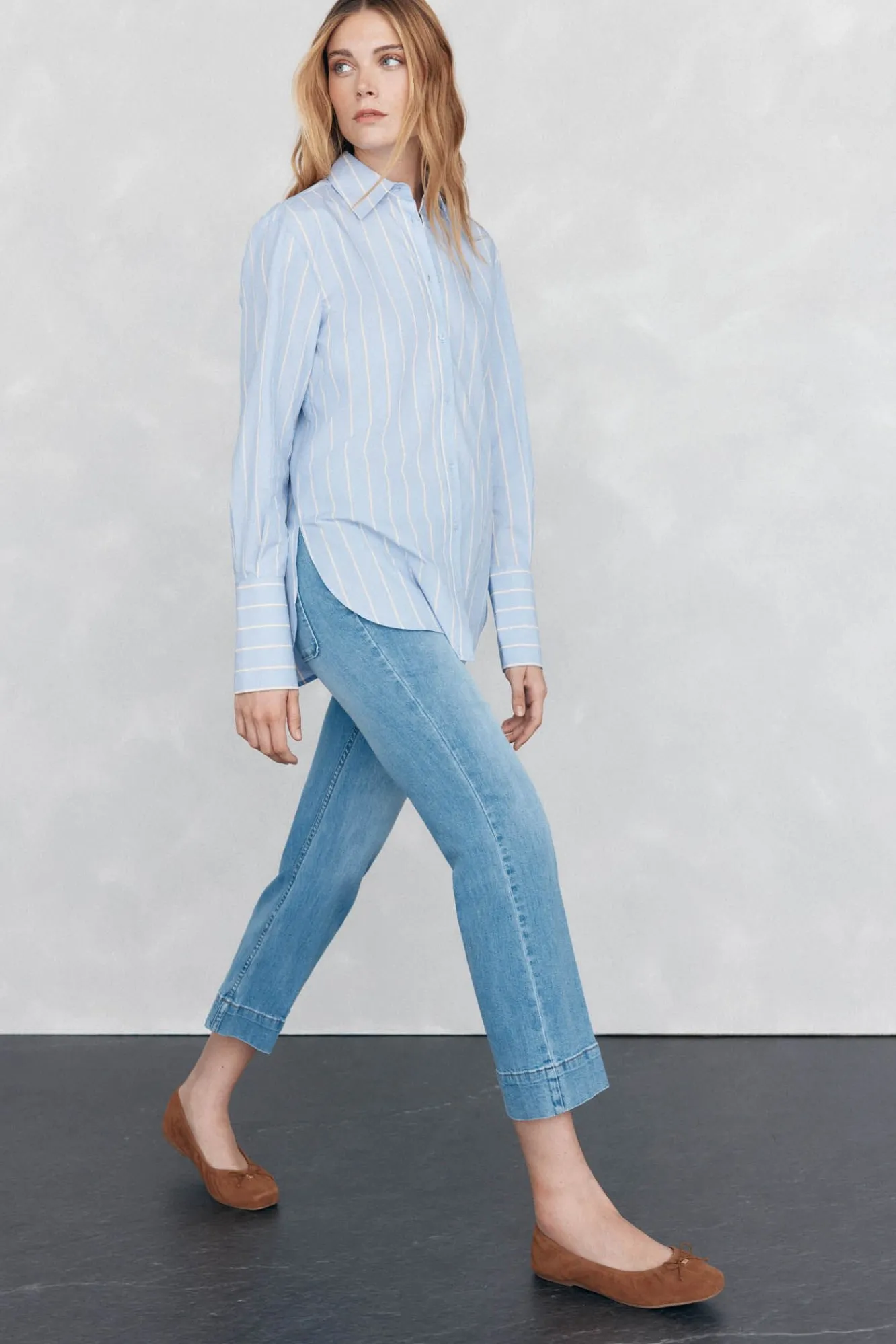 Mujer Pedro del Hierro Vaqueros|Pantalones>Jeans stove pipe cropped