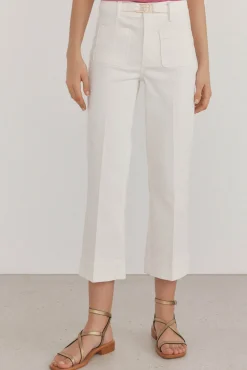Mujer Pedro del Hierro Vaqueros|Pantalones>Jeans stove pipe cropped