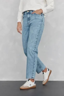 Mujer Pedro del Hierro Vaqueros|Pantalones>Jeans straight basic