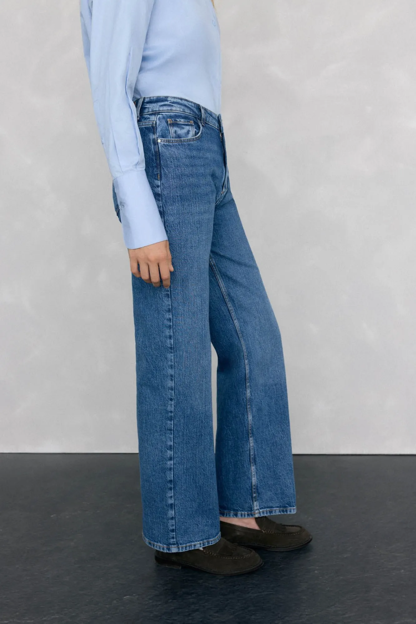 Mujer Pedro del Hierro Vaqueros|Pantalones>Jeans wide leg basic