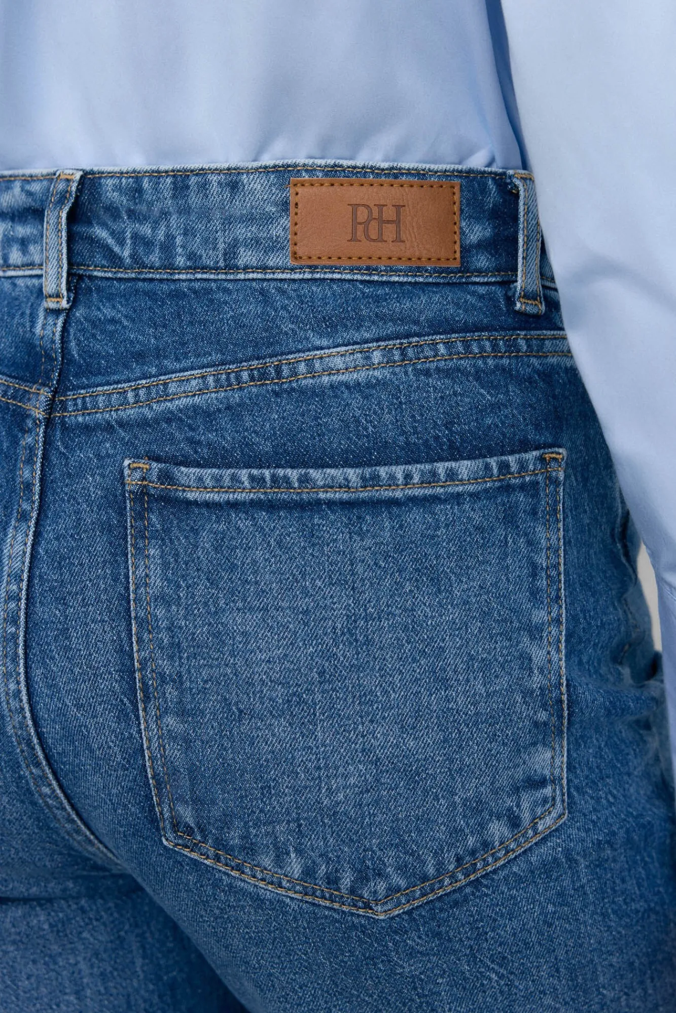 Mujer Pedro del Hierro Vaqueros|Pantalones>Jeans wide leg basic