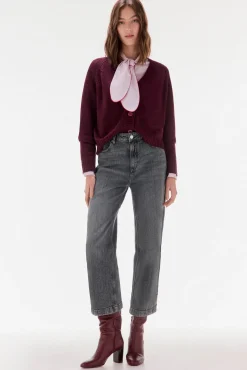 Mujer TFP by Tamara Falcó Vaqueros>Jeans wide leg cropped