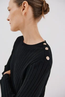 Mujer Cortefiel Jerséis>Jersey acanalado botones