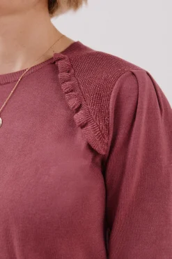 Mujer Cortefiel Jerséis>Jersey adorno volantes