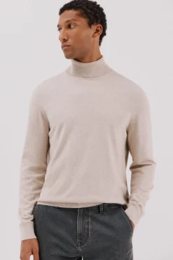 Hombre Cortefiel Jerséis>Jersey algodón cashmere cuello alto