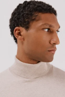 Hombre Cortefiel Jerséis>Jersey algodón cashmere cuello alto