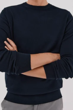 Hombre Cortefiel Jerséis>Jersey algodón cashmere cuello caja