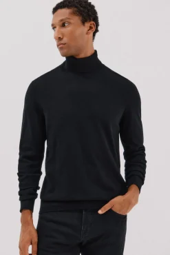 Hombre Cortefiel Jerséis>Jersey algodón cashmere cuello alto