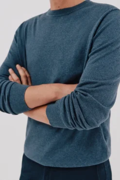 Hombre Cortefiel Jerséis>Jersey algodón cashmere cuello caja