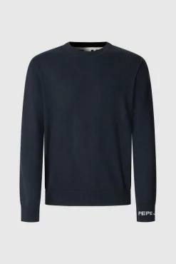 Hombre Pepe Jeans Jerséis>Jersey Andre con cuello redondo