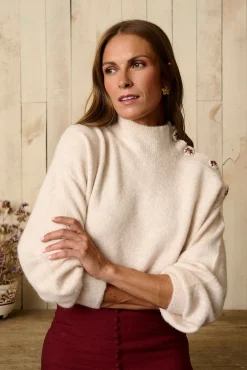 Mujer Polín Et Moi Jerséis>Jersey botón Irina