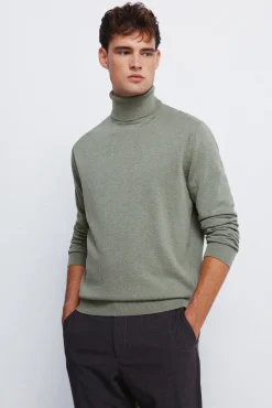 Hombre Springfield Jerséis>Jersey básico cuello alto