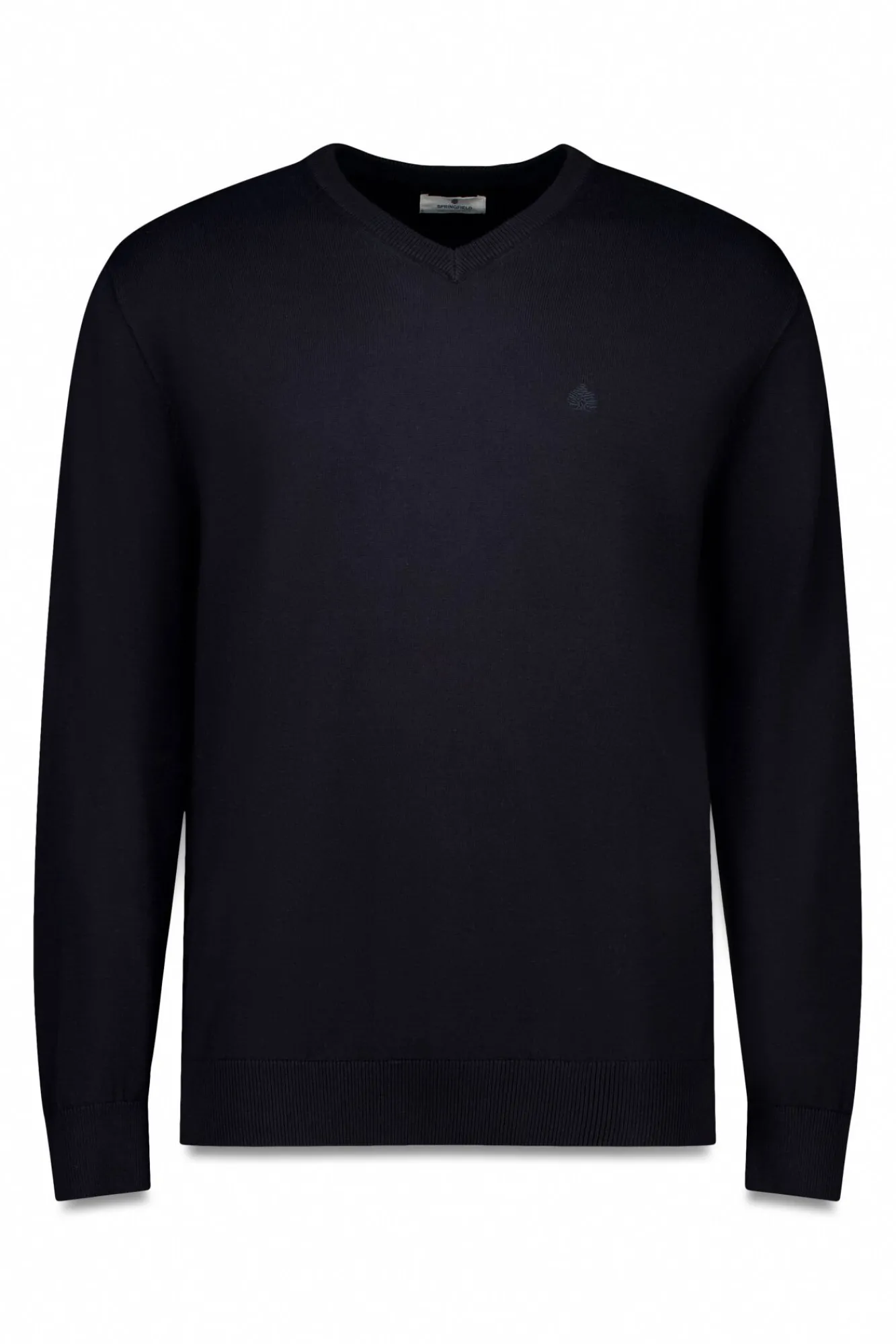 Hombre Springfield Jerséis>Jersey básico cuello pico