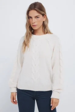 Mujer Springfield Jerséis>Jersey cable knit