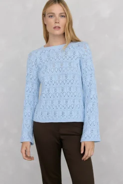 Mujer Pedro del Hierro Jerséis>Jersey calado fantasía