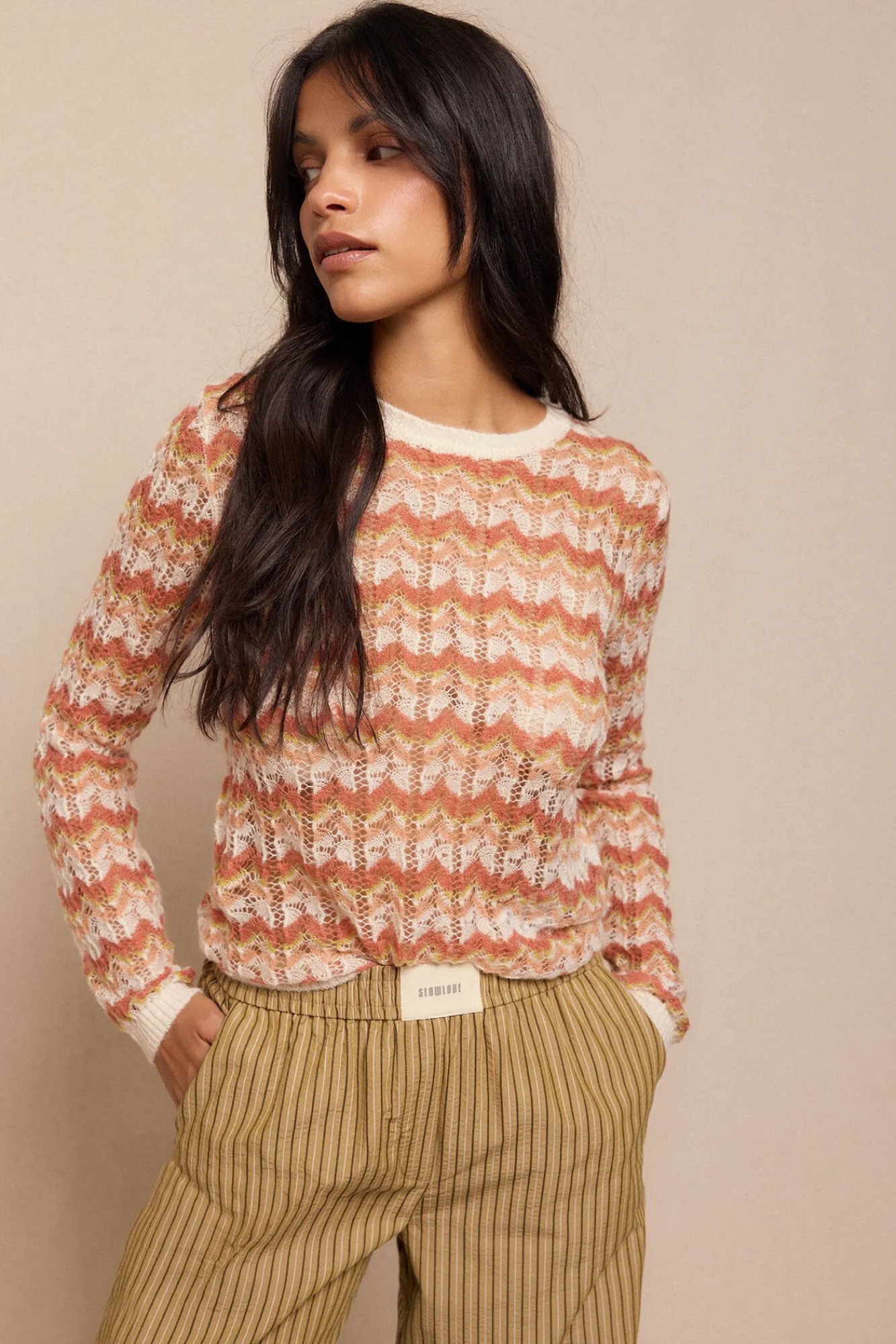 Mujer Slowlove Jerséis>Jersey calado