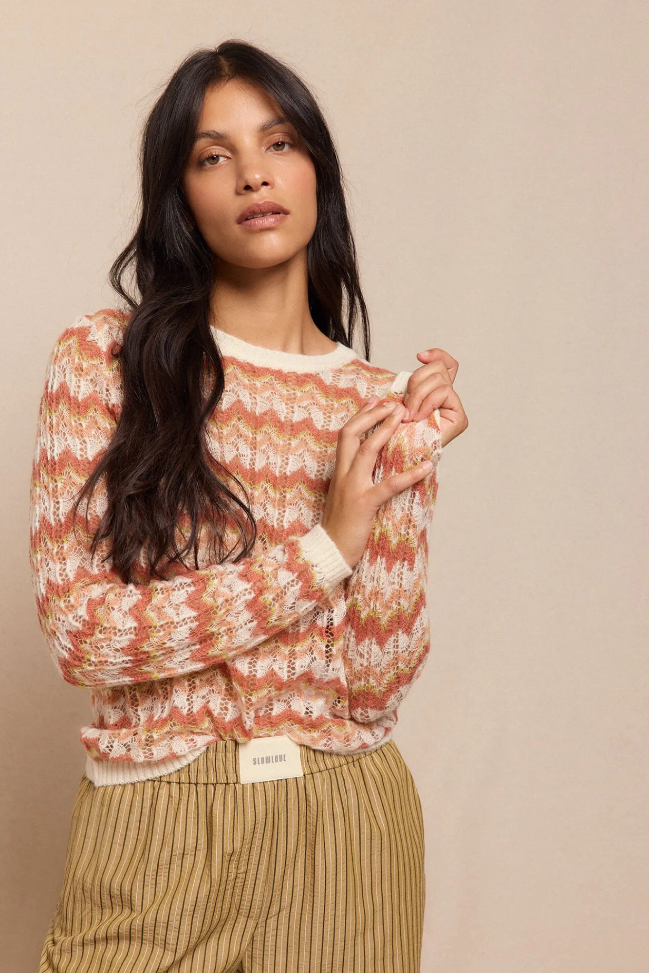 Mujer Slowlove Jerséis>Jersey calado