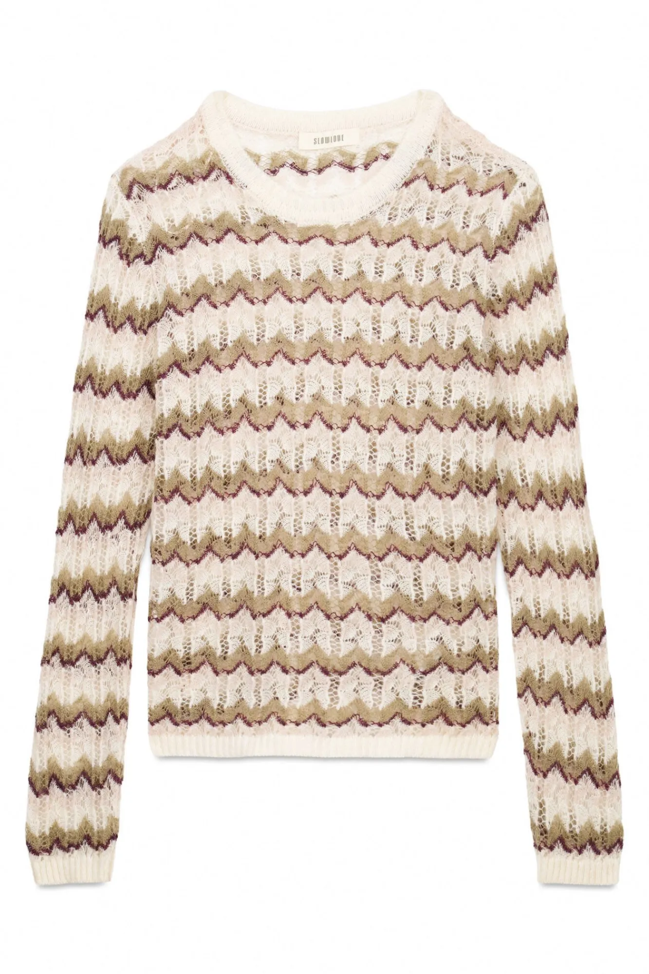 Mujer Slowlove Jerséis>Jersey calado multicolor