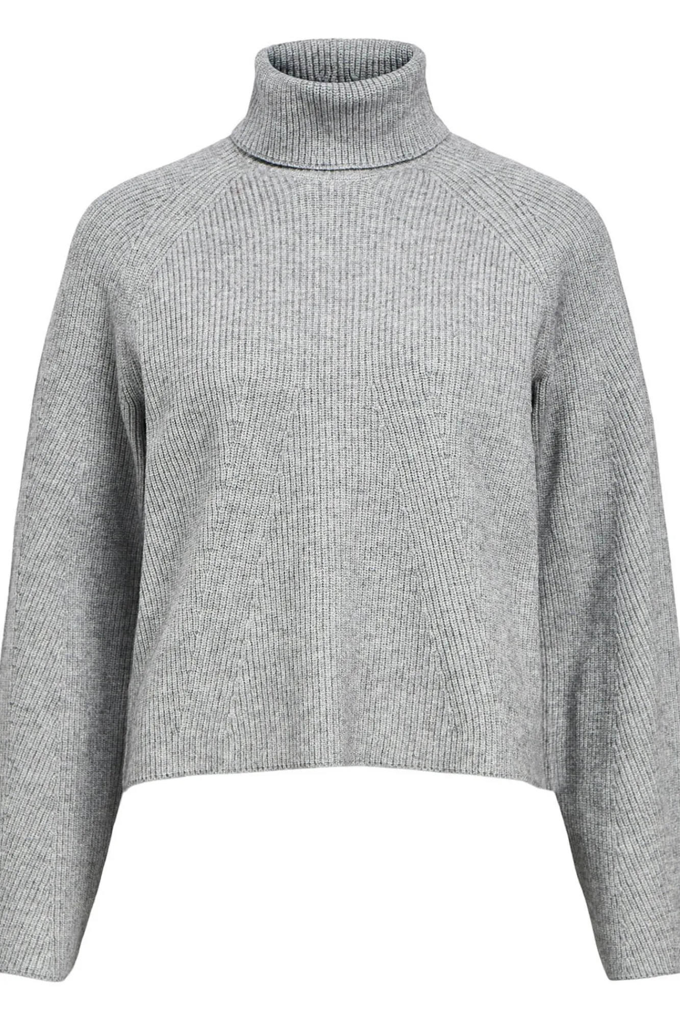 Mujer Object Jerséis>Jersey canalé cuello vuelto