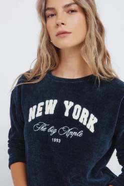 Mujer Springfield Jerséis>Jersey chenilla "New York"
