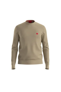 Hombre HUGO Jerséis>Jersey con cuello redondo