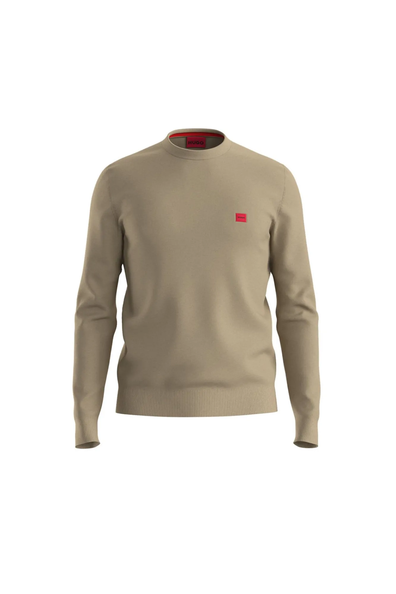 Hombre HUGO Jerséis>Jersey con cuello redondo