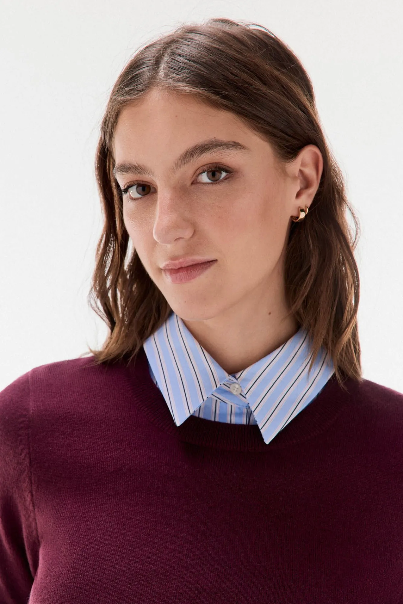 Mujer TFP by Tamara Falcó Jerséis>Jersey con fular 100% lana