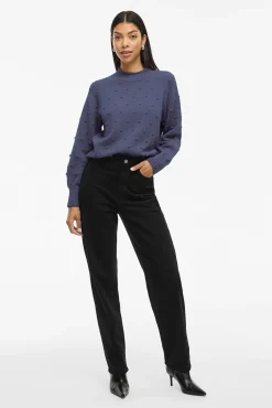 Mujer Vila Jerséis>Jersey con perlas de punto