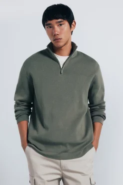 Hombre Springfield Jerséis>Jersey cremallera milano