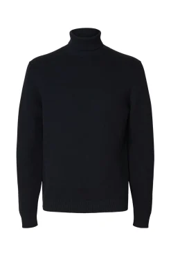 Hombre Selected Jerséis>Jersey cuello alto 100% algodón orgánico