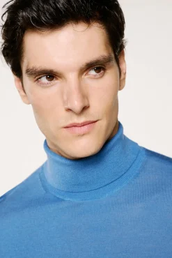 Hombre Selected Jerséis>Jersey cuello alto 100% lana merino