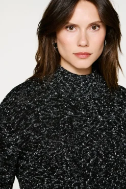 Mujer Selected Jerséis>Jersey cuello alto algodón orgánico