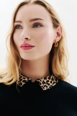 Mujer Caroll Jerséis>Jersey cuello animal print