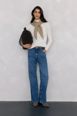 Mujer Pedro del Hierro Jerséis>Jersey cuello cisne básico ochitos