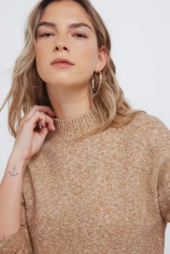 Mujer Springfield Jerséis>Jersey cuello perkins combinado