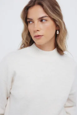 Mujer Springfield Jerséis>Jersey cuello perkins combinado